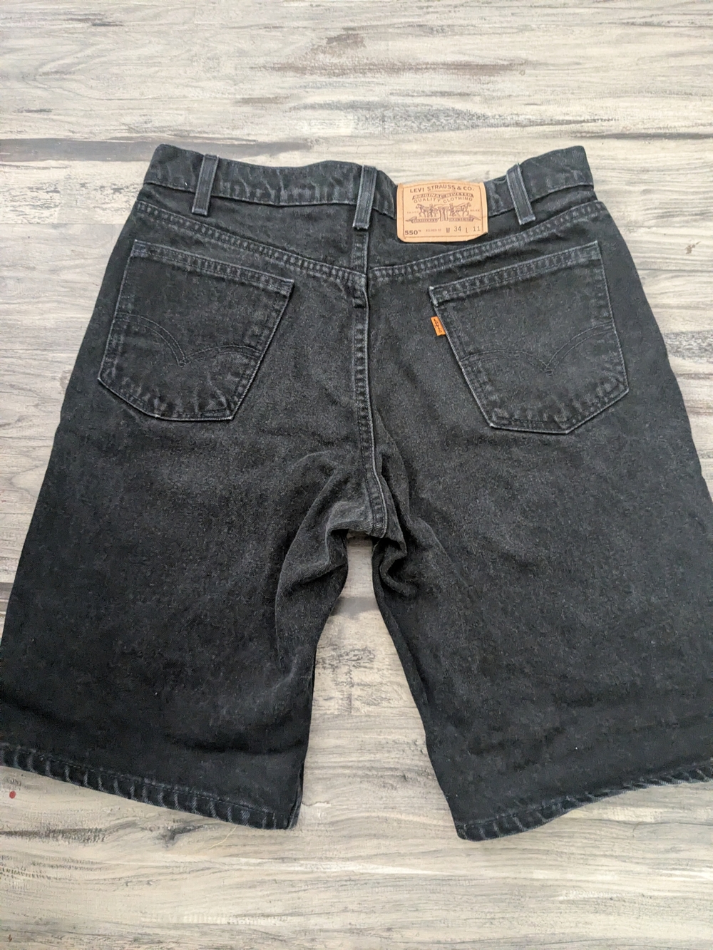 Vintage 90's Levis Black Shorts